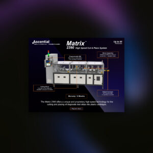 Matrix 2390 High Speed Cut & Place System Data Sheet